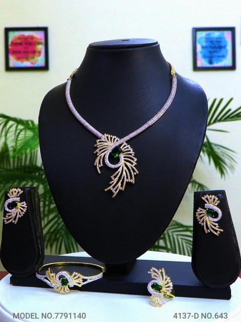 Original Zircon Necklace Set