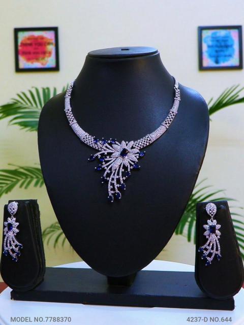 Artificial Diamond Cz Jewelry Set