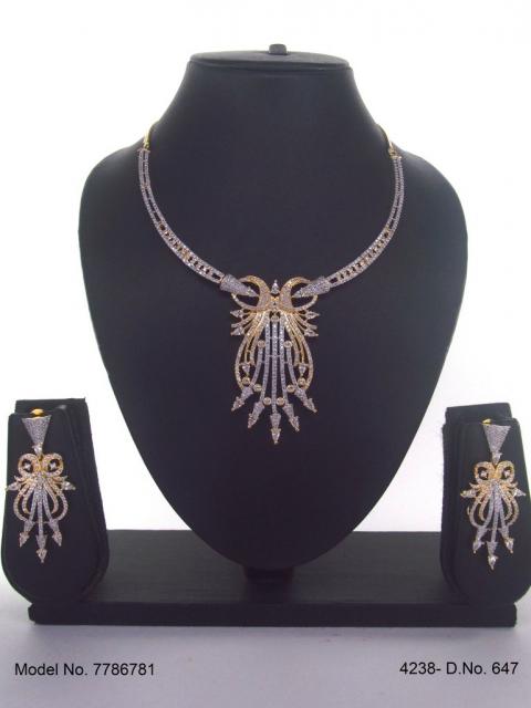 Original Zircon Necklace Set