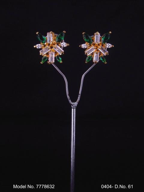 Classic Zircon Earrings