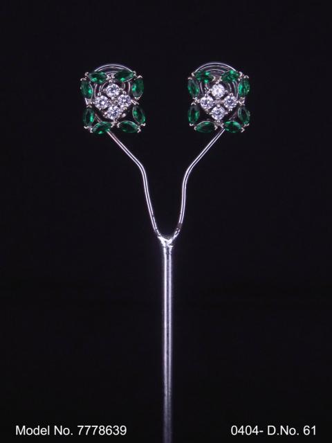 Ethnic Cubic Zirconia Earrings