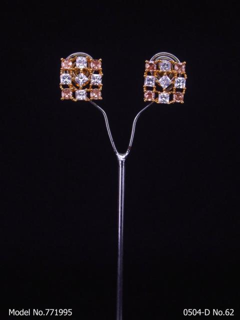 Handcrafted zircon Studs | Royal Taste