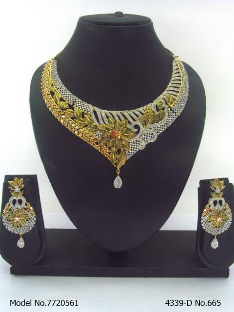 Traditional Cz Jewelry Sets