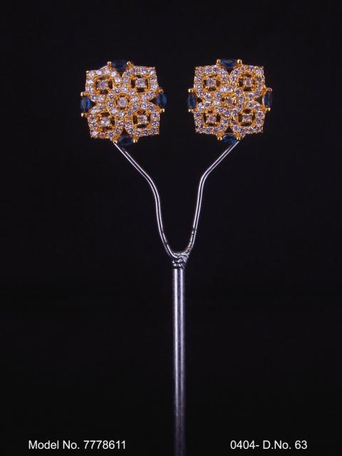 Artificial Jewelry | Earring Tops cubic zircon