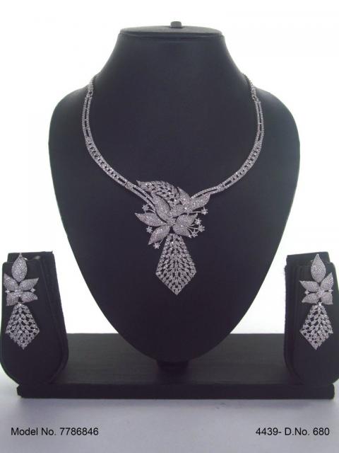 Handmade Traditional Masterpiece Zircon Jewelry Set