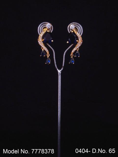 Classic Zircon Earrings