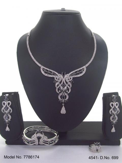 Traditional Cz Jewelry Sets