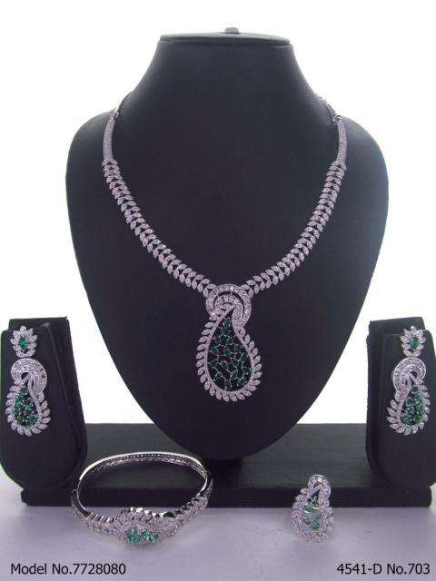 Original Zircon Necklace Set