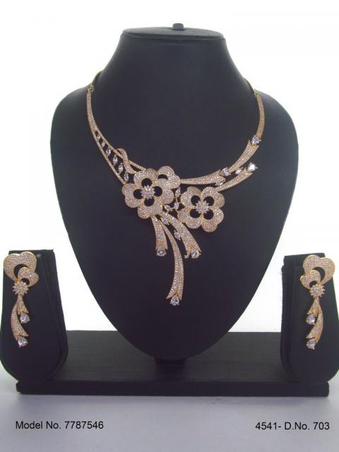 Original Cz Traditional Necklace