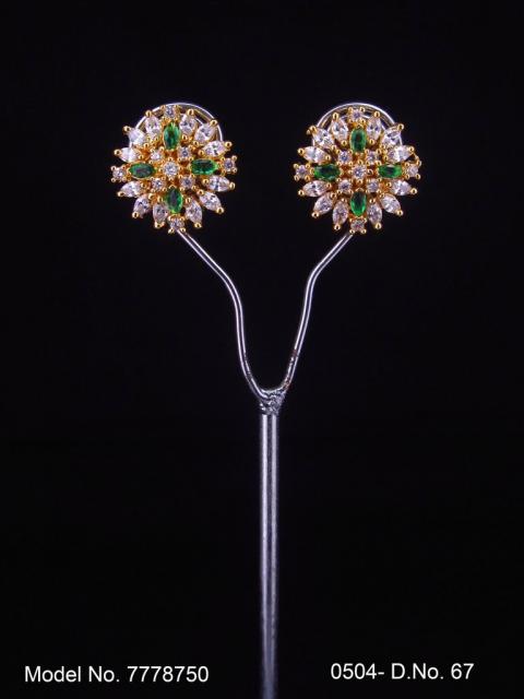 Princess Zircon Earrings