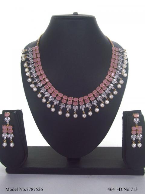 Statement American Diamond Set