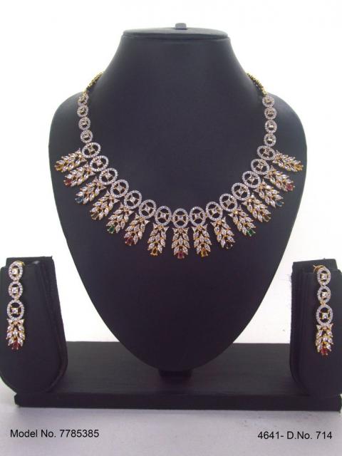 Original Cz Traditional Necklace