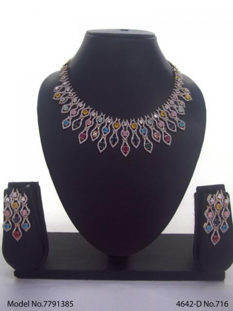 Original Zircon Necklace Set