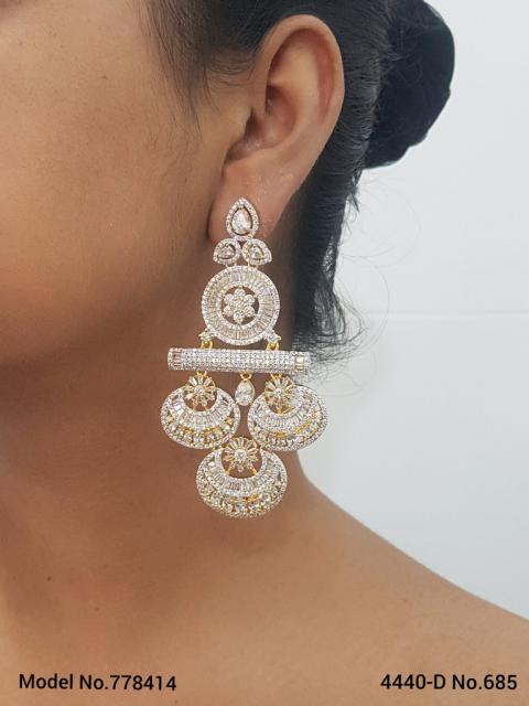 Fashion Cz Earrings in wholesale Price