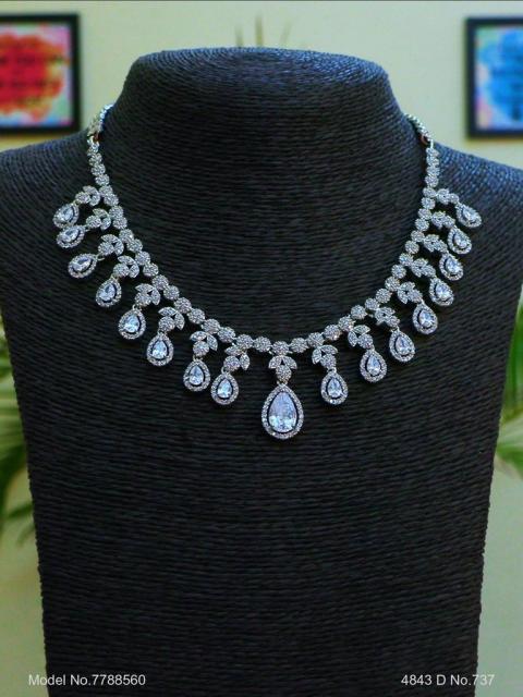 Imitation Diamond Cz Jewelry Set