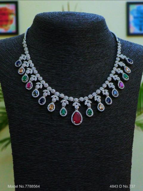 Gift Necklace Set in CZ