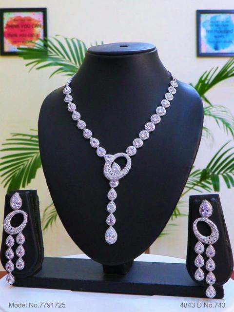 Original Cz Traditional Necklace