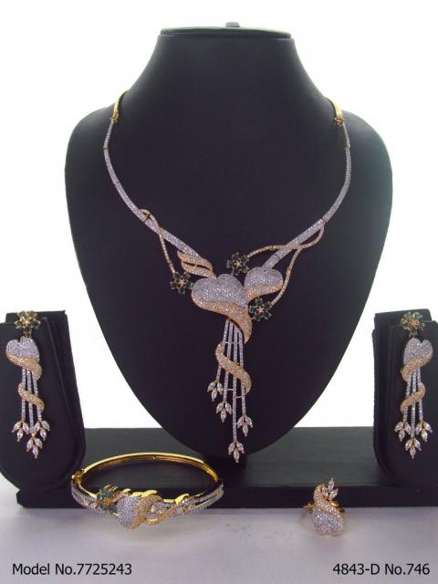 Original Zircon Necklace Set