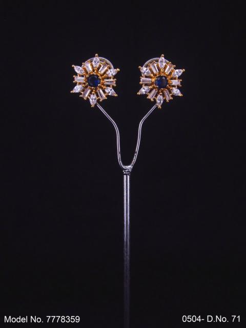 Ethnic Cubic Zirconia Earrings