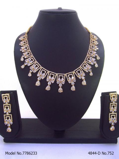 Original Zircon Necklace Set