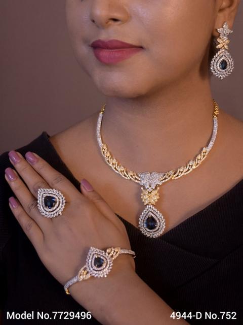 Original Zircon Necklace Set