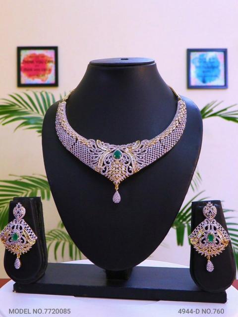 Original Cz Traditional Necklace