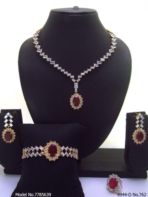 Original Cz Traditional Necklace