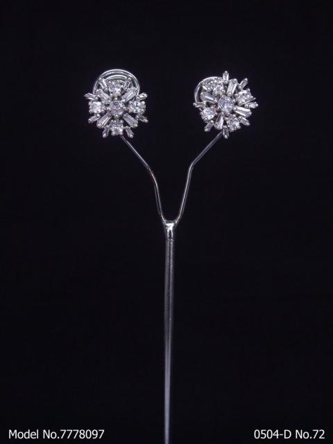 AAA star cut Zircon Earrings