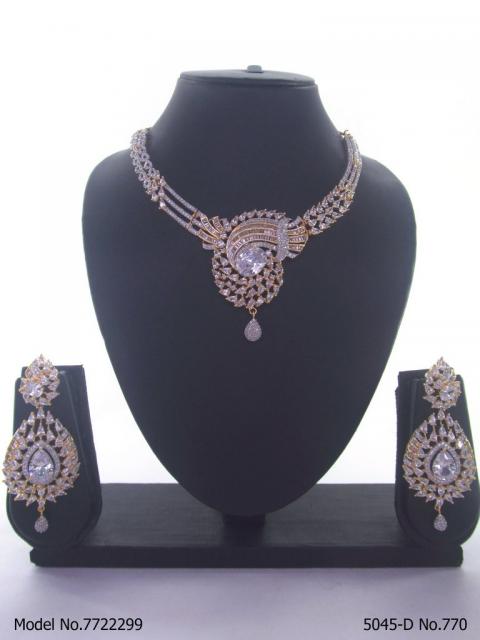 Traditional Cz Jewelry Sets