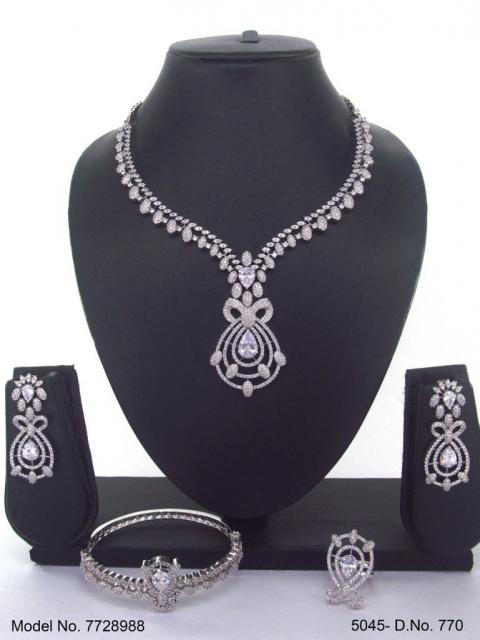 Original Cz Traditional Necklace