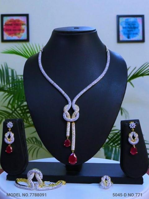 Original Cz Traditional Necklace