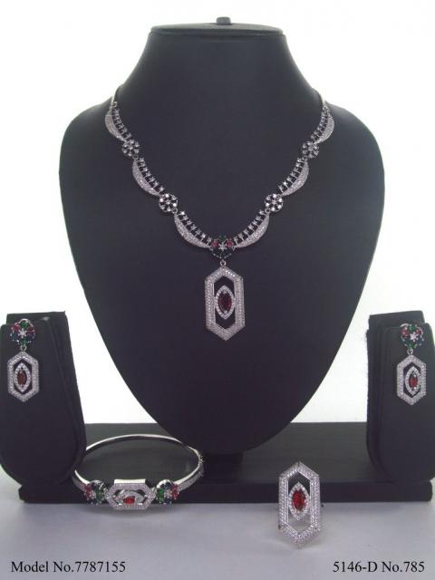 Original Zircon Necklace Set