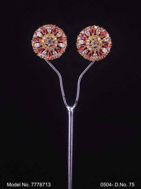 Cubic Zirconia Non-Dangling earrings