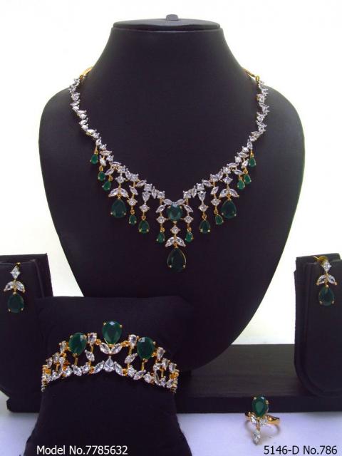 Original Zircon Necklace Set