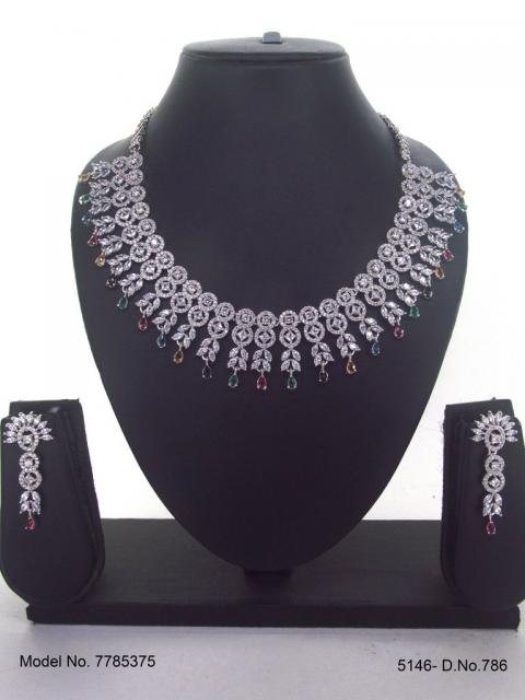 Original Zircon Necklace Set