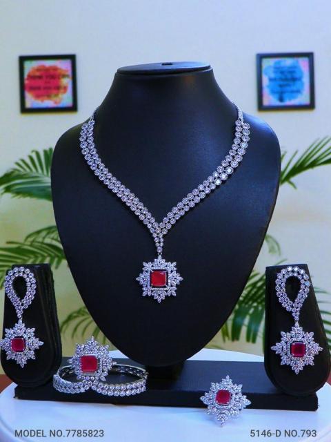 Original Zircon Necklace Set