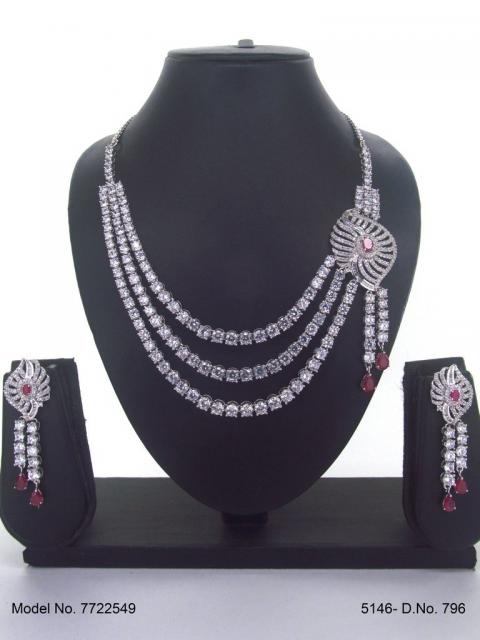 Original Zircon Necklace Set