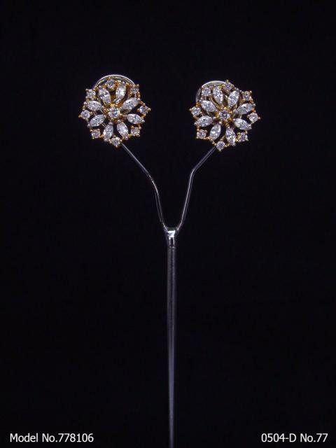 Stud Earrings | Original Indian Cubic Zirconia