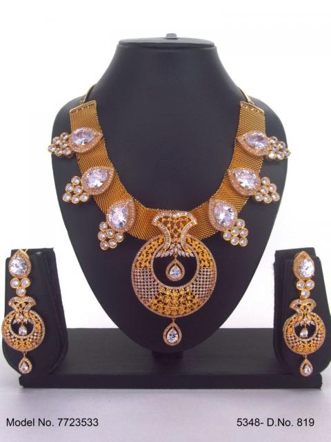 Imitation Diamond Cz Jewelry Set