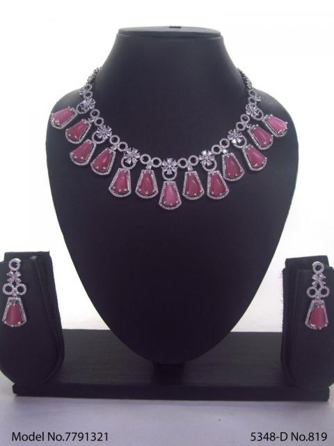 Handmade Traditional Masterpiece Zircon Jewelry Set