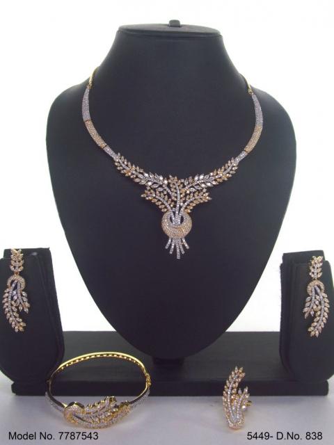 Original Zircon Necklace Set