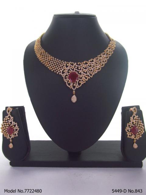 Gift Necklace Set in CZ