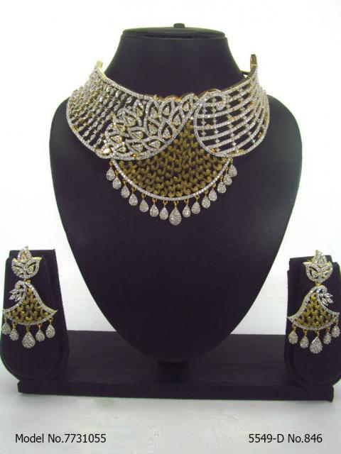 Real Zircon Fashion Jewelry Set