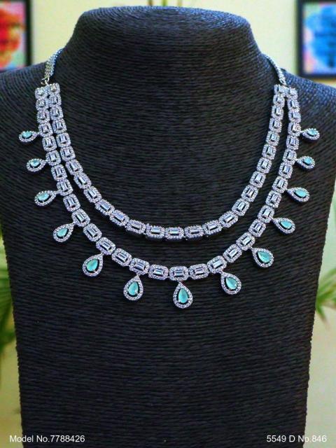 Original Zircon Necklace Set