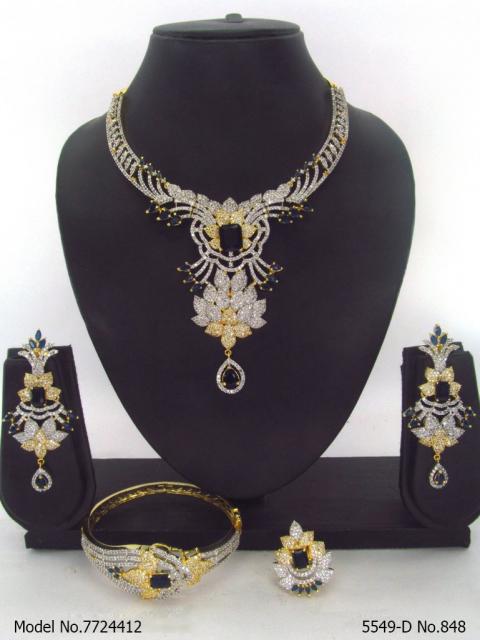 Original Zircon Necklace Set