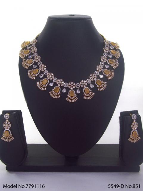 Original Zircon Necklace Set