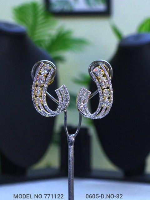 AAA star cut Zircon Earrings
