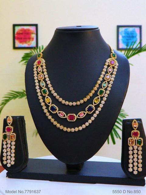 Traditional Cz Jewelry Sets