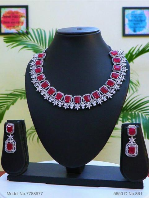 Traditional Cz Jewelry Sets