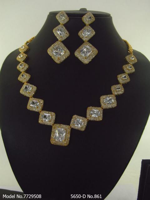 Original Zircon Necklace Set